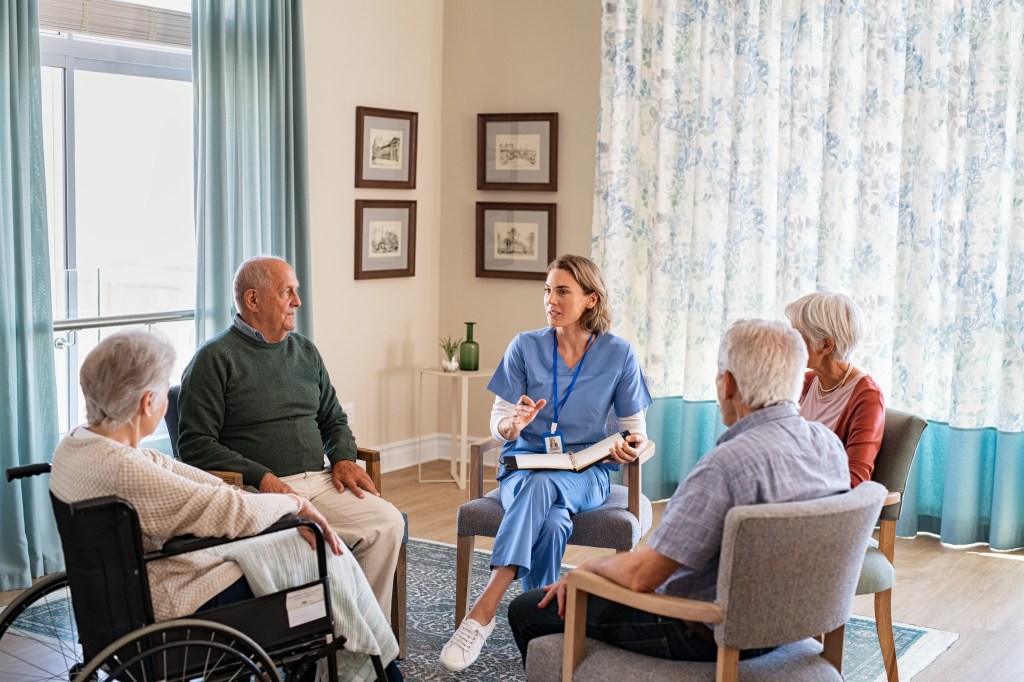 Patient group discussion